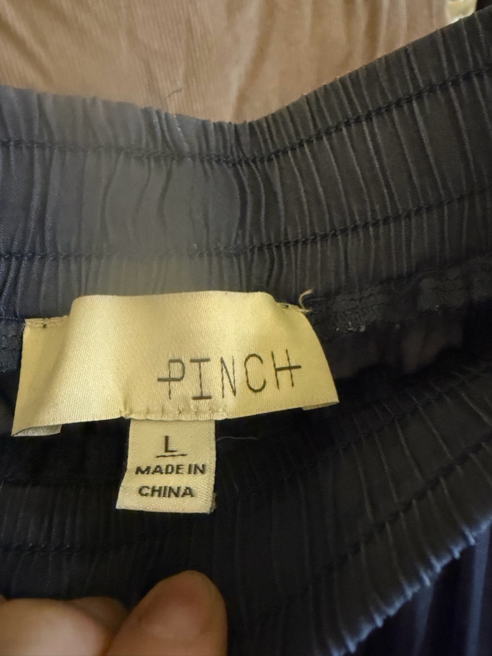 Pinch Navy Tiered Maxi Skirt with Drawstring Waist A047 - Picture 2 of 3